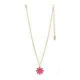 TOVA Mini Molly Necklace in Electric Pink