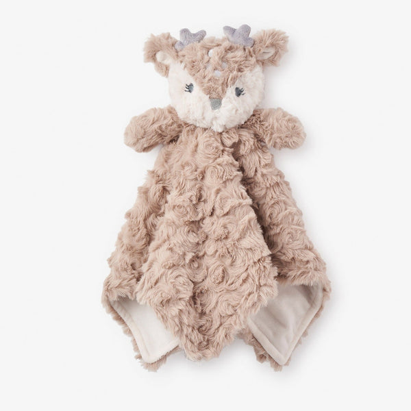 Elegant Baby Plush Fawn Baby Security Blanket