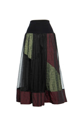 Luukaa Dream Skirt Burgundy/Multi