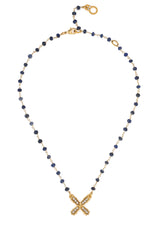French Kande Joelle Necklace – Sodalite Gold