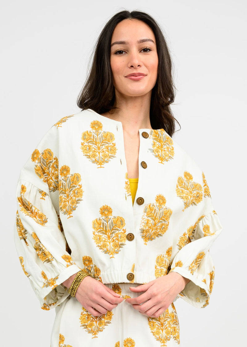 Ivy Jane Ivory/Yellow Jacket