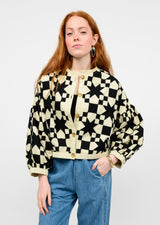 Ivy Jane Quilted Star Jacket | Black