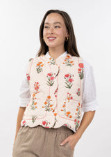 Ivy Jane Quilted Scallop Vest