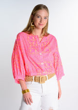 Ivy Jane Neon Block Jacket | Pink