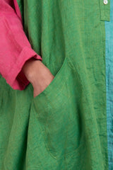 Alembika Tropical Oversized Shirt-Dress