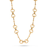 Capucine De Wulf Equestrian Snaffle Bit 20"  Chain Necklace - Gold