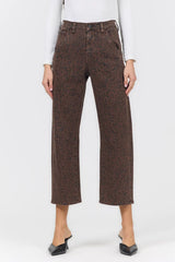 Dear John Denim Lasso Jean | Brown Leopard