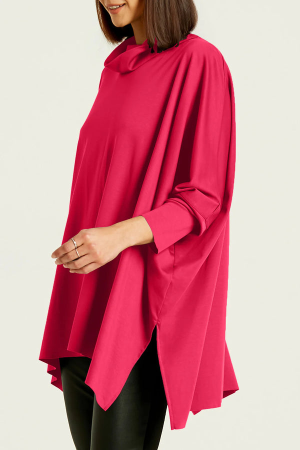 PLANET Pima Cotton Swing Turtle Tee | Chili