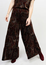 Ivy Jane Paisley Velvet Pant