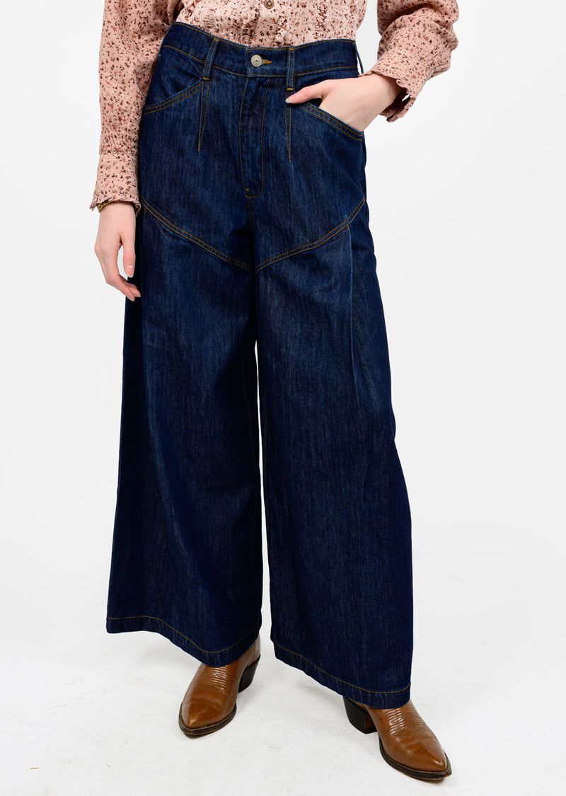Ivy Jane Western Flare Jean | Indigo