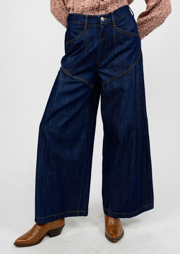 Ivy Jane Western Flare Jean | Indigo