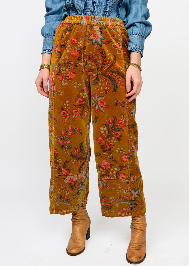 Ivy Jane Pull on Barrel Pants | Gold