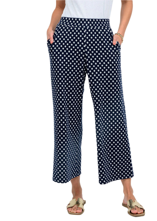 Ivy Jane Pant | Navy Ditsy