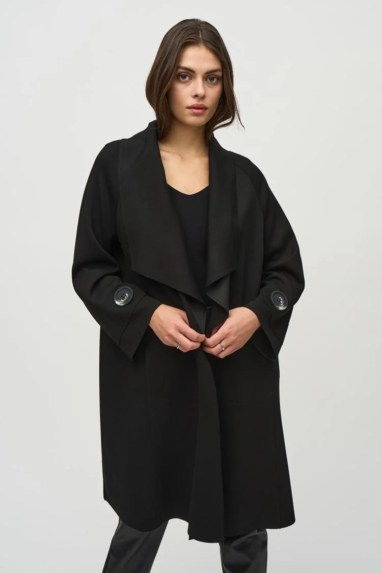 Joseph ribkoff black coat online