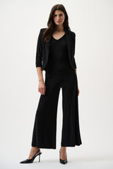 Joseph Ribkoff Classic Pull-On Wide Leg Pants  251017CO Black