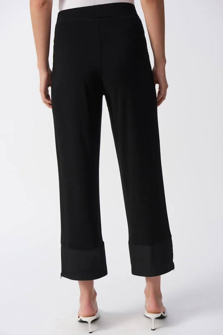 Joseph Ribkoff Silky Knit and Memory Straight Pants 251035 Black