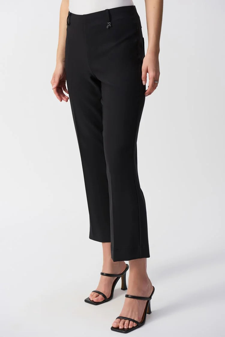 Joseph Ribkoff Lux Twill Straight Pull-On Pants 251067 Black