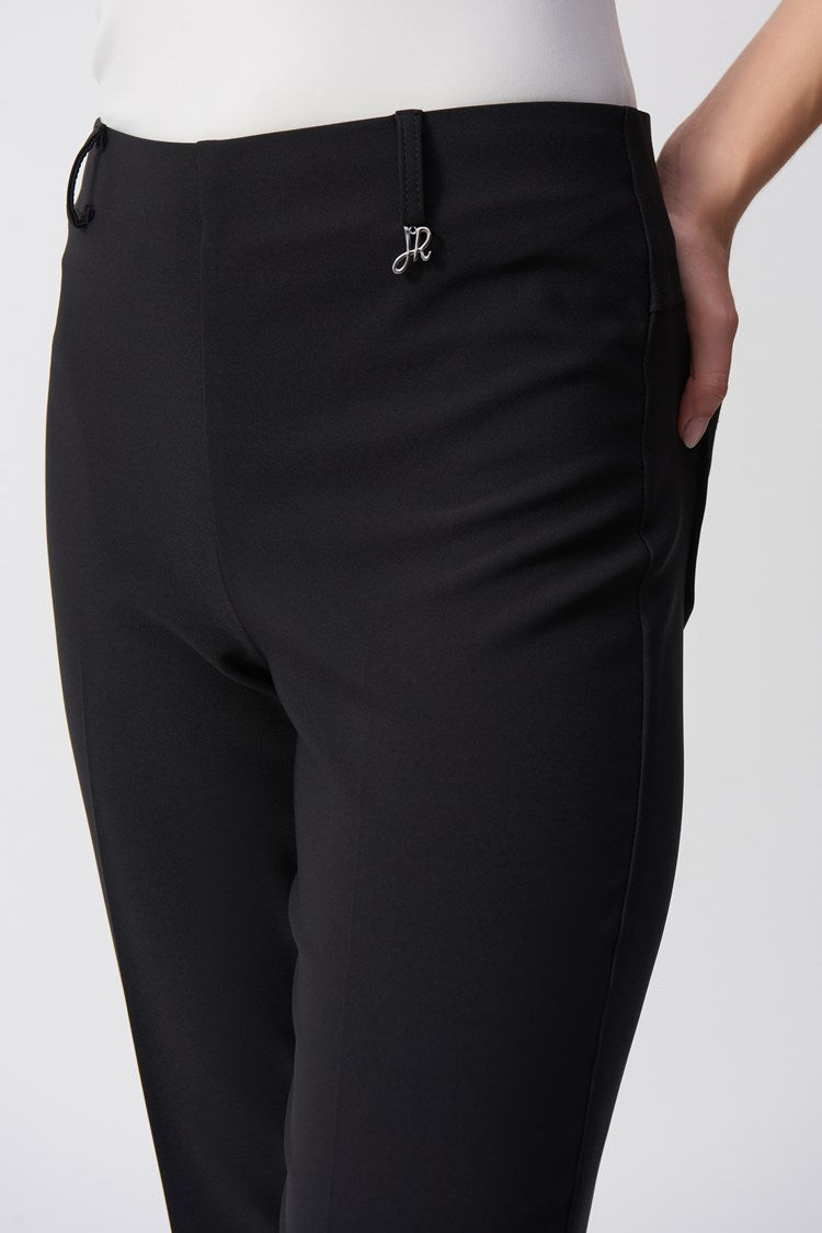 Joseph Ribkoff Lux Twill Straight Pull-On Pants 251067 Black