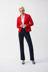 Joseph Ribkoff Bouclé Fitted Blazer 251239 Radiant Red