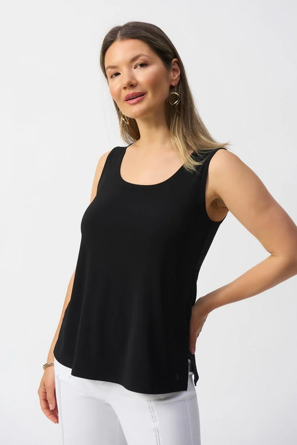 Joseph Ribkoff Silky Knit Scoop Neck Camisole 251970 Black