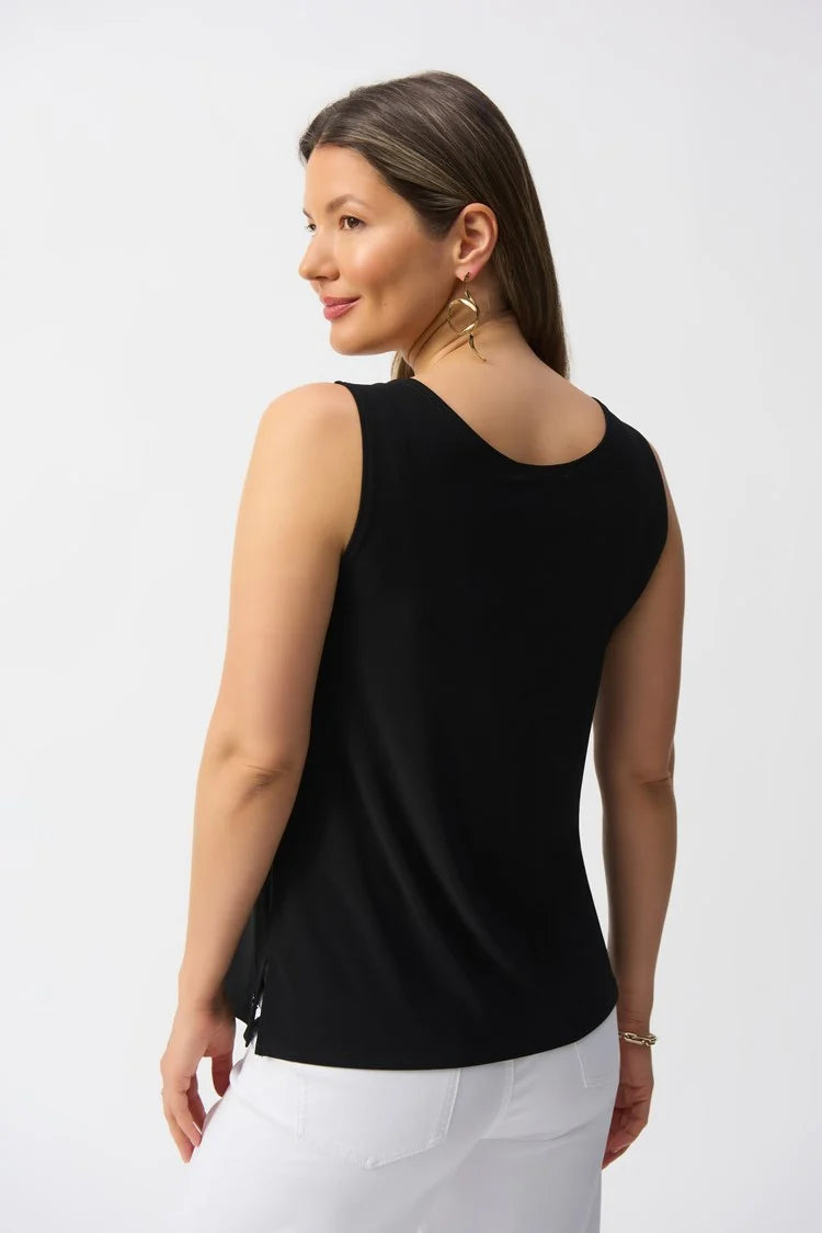 Joseph Ribkoff Silky Knit Scoop Neck Camisole 251970 Black