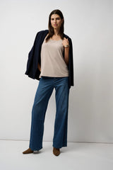 Joseph Ribkoff Silky Knit Scoop Neck Camisole 251970F25 Java