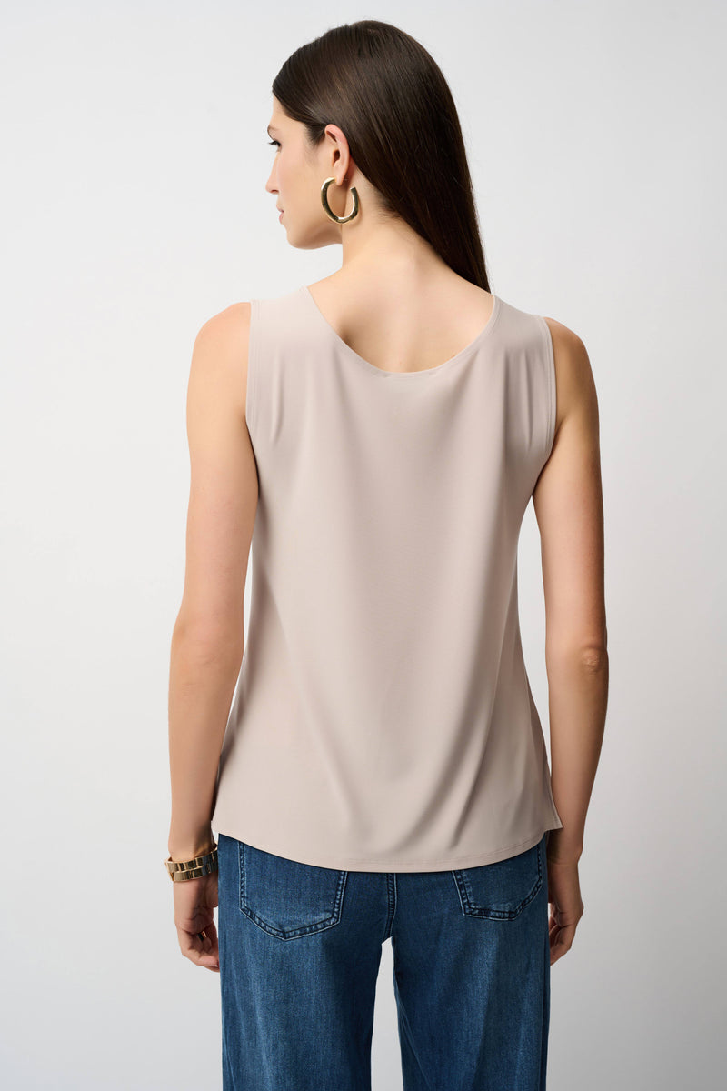 Joseph Ribkoff Silky Knit Scoop Neck Camisole 251970F25 Java