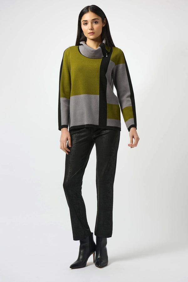 Joseph Ribkoff Silky Knit Straight Pull-On Pants 253000 Black