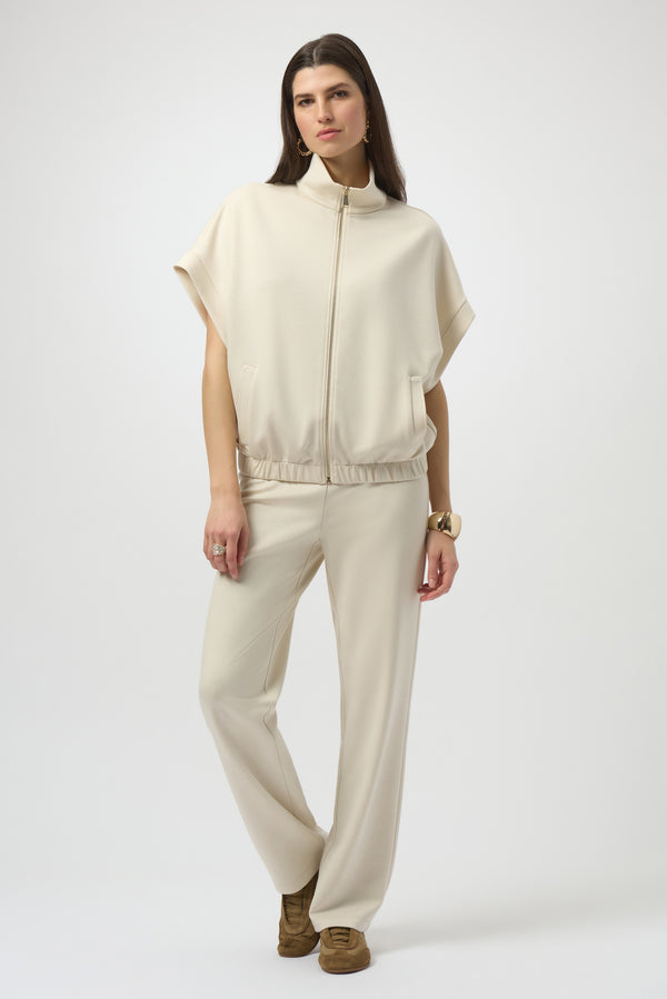 Joseph Ribkoff Scuba Jersey Boxy Jacket 254145 Birch