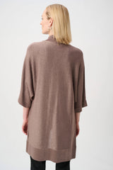 Joseph Ribkoff Sweater Knit Cover-Up with Iron-On Detail