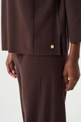 Joseph Ribkoff Brushed Viscose Straight Sweater with Mock Neck