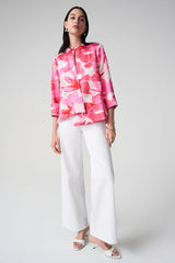 Joseph Ribkoff Goldie | Classic Wide-Leg Stretch Jeans 261989 White