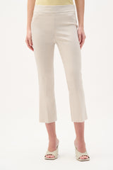Joseph Ribkoff  Woven Millennium Flare Pants 262242 Natural