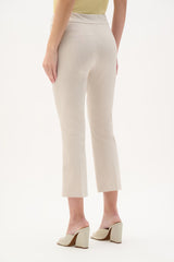 Joseph Ribkoff  Woven Millennium Flare Pants 262242 Natural