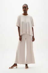 Joseph Ribkoff Silky Knit Wide Leg Pull-On Pants 262254 Moonstone