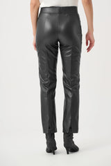 Joseph Ribkoff Bonded Leatherette Straight Pull-On Pants