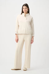 Joseph Ribkoff Scuba Jersey Funnel-Neck Jacket