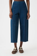 Joseph Ribkoff Knit Denim Culotte Pull-On Pants