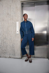 Joseph Ribkoff Knit Denim Culotte Pull-On Pants