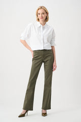 Joseph Ribkoff Tencel Boxy Blouse with All-Over Rhinestone Detail