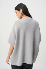 Joseph Ribkoff Sweater Knit Mock-Neck Jacket