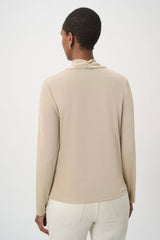 Joseph Ribkoff Twisted Mock Neck Top