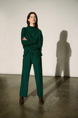 Joseph Ribkoff Sequin Knit Drawstring Culottes
