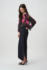 Joseph Ribkoff Edit 57 Repreve Barrel Leg Jeans
