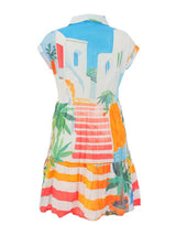 Dolcezza "Pots on the Stairs"  Woven Dress