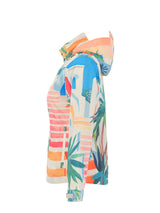 Dolcezza "Pots on the Stairs" Woven Raincoat