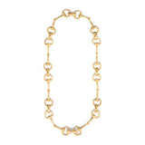 Capucine De Wulf Equestrian Snaffle Bit 20"  Chain Necklace - Gold