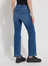 Lyssé 'Holding Power' Premium Denim Relaxed Straight-Authentic Midwash