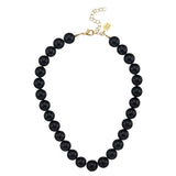 Susan Shaw Palmera Beaded Necklace| Black Onyx