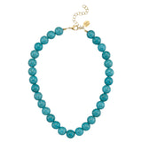 Susan Shaw Palmera Beaded Necklace | Turquoise